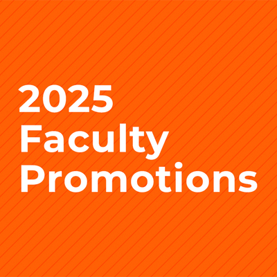 2025 Faculty Promotions