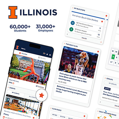 Data visualizations for the Illinois App