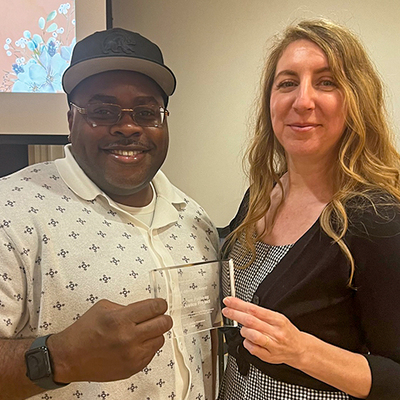 Crushion Stubbs and Christy Ferree