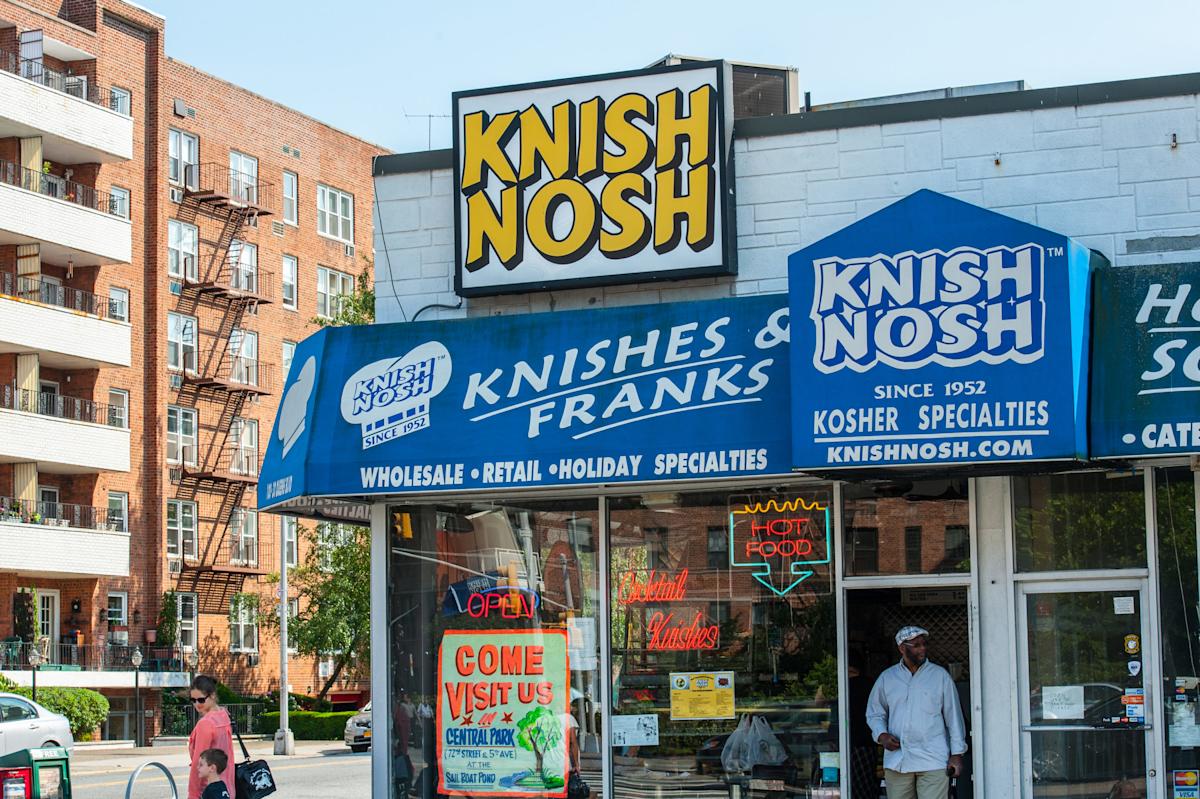 A photo of the Knish Nosh in Rego Park, NYC