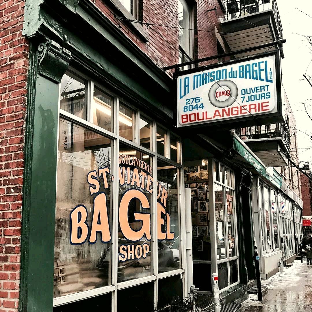A photo of St Viateur Bagel in Montreal