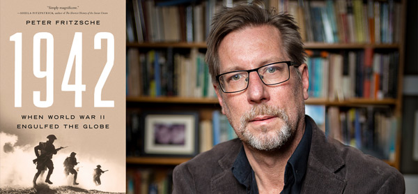 Book cover image courtesy Peter Fritzsche; photo of Peter Fritzsche by Sarah Scully Photography