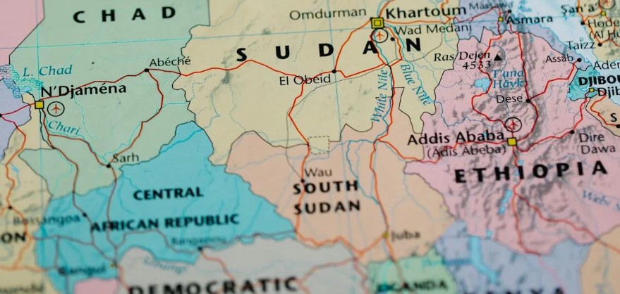uncredited stock photo of map of Africa