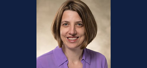 Professor Stephanie Hilger. College of LAS photo.
