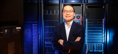 NSF Molecule Maker Lab Institute  director Huimin Zhao, an Illinois professor of chemical and biomolecular engineering. Photo by Fred Zwicky