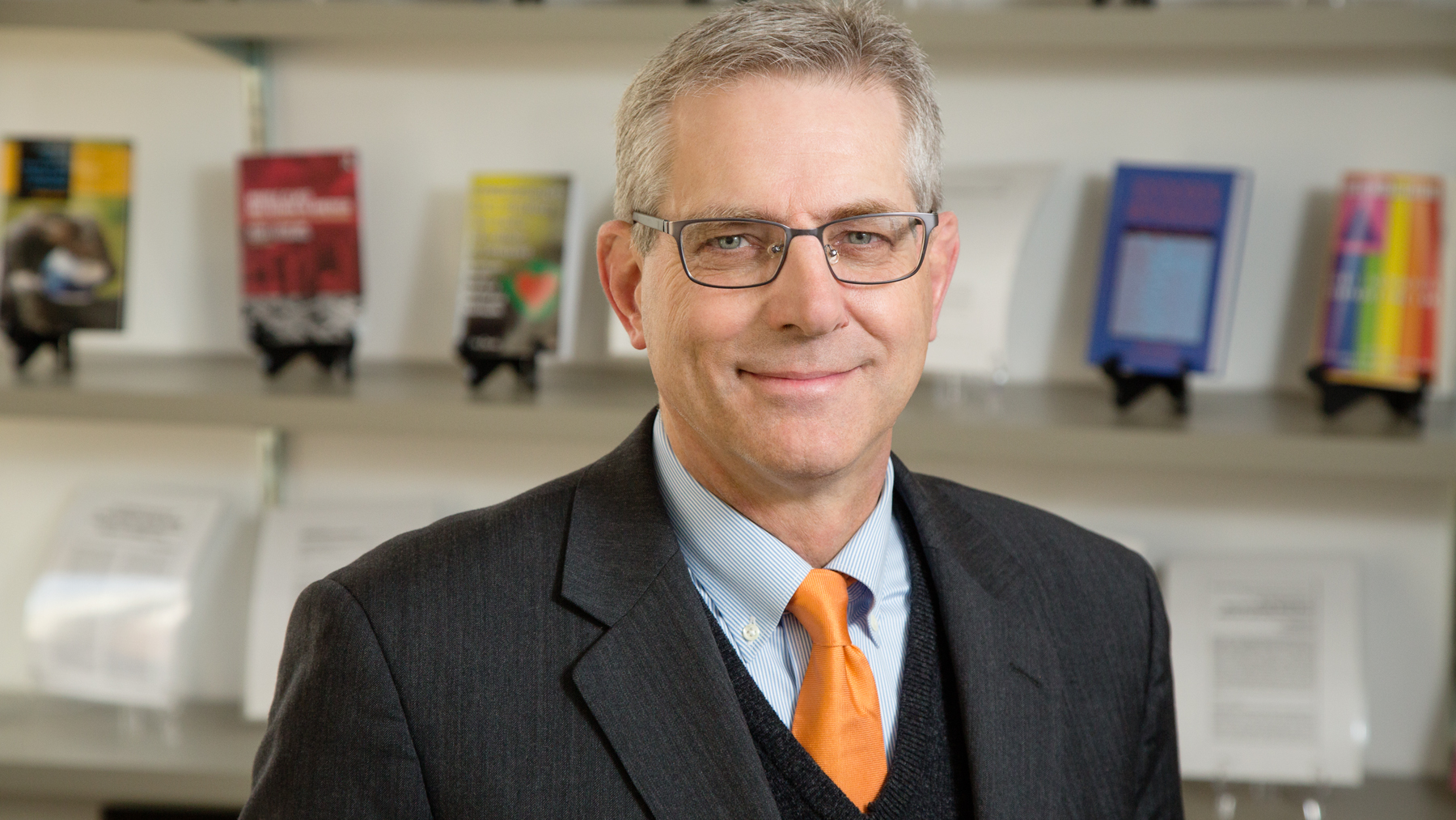 professor Kevin Leicht. Photo by L. Brian Stauffer