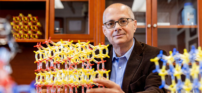Illinois alumnus Omar Yaghi is one of three recipients of the 2025 Nobel Prize in Chemistry. Yaghi earned a Ph.D. in chemistry from Illinois in 1990. Photo courtesy of UC Berkeley.