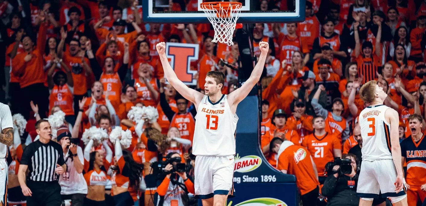 Tomislav Ivisic raised his arms in celebration after a scoring play in a close game last season