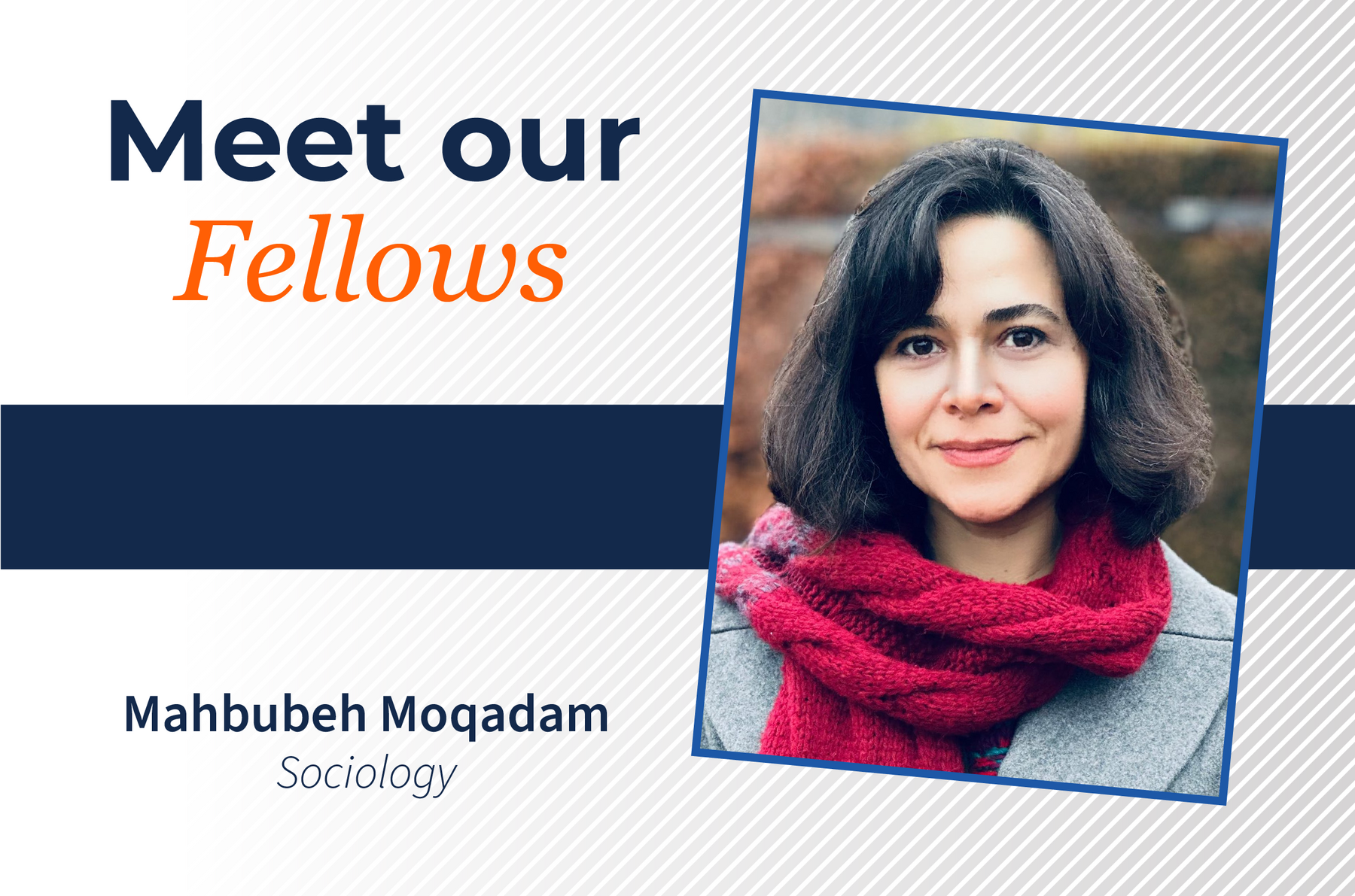 Mahbubeh Moqadam, Sociology