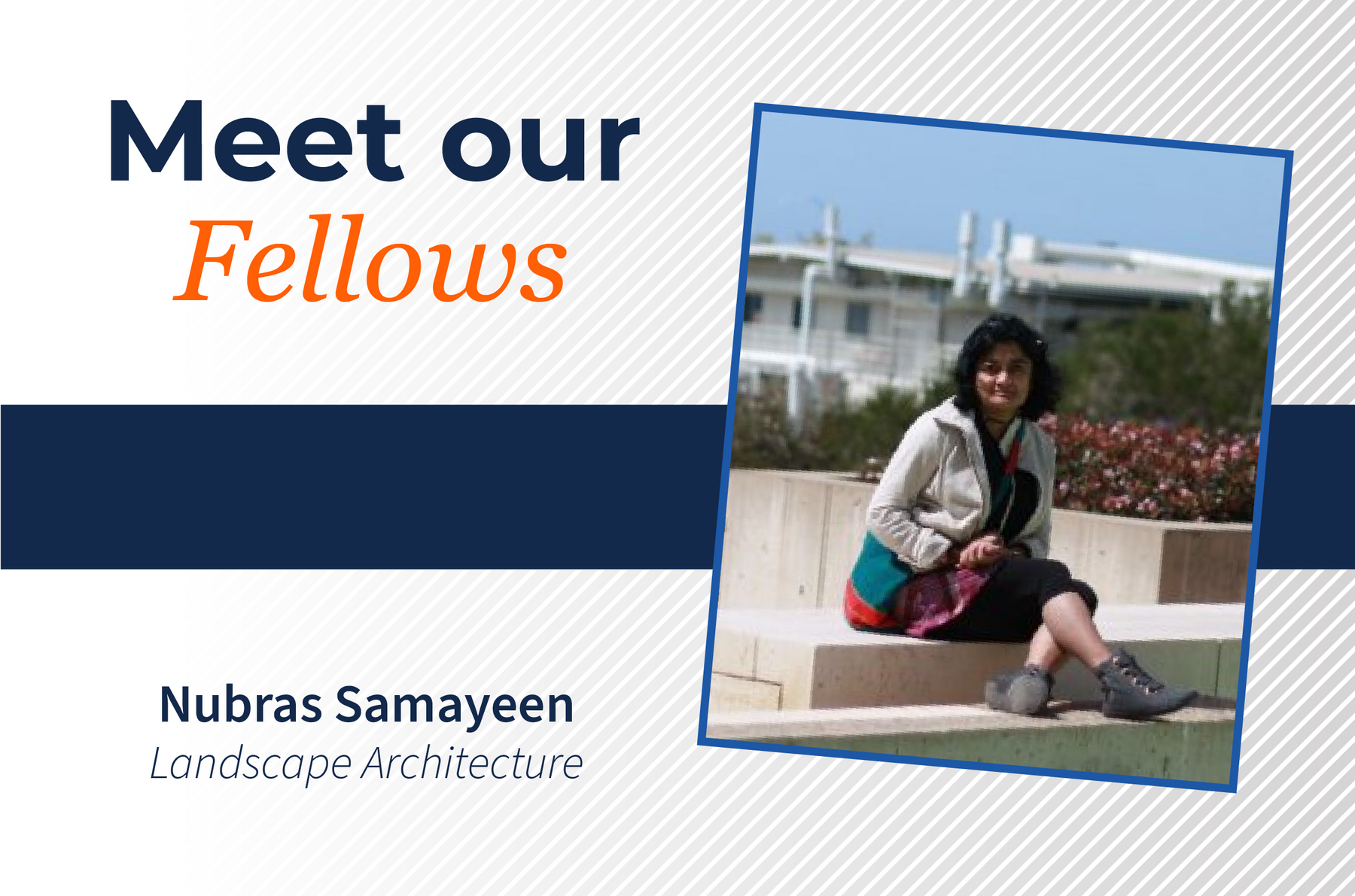 Nubras Samayeen, Landscape Architecture