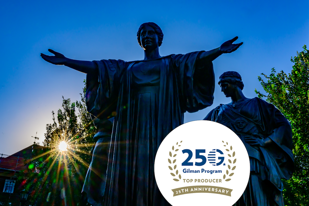 gilman logo for 25th anniversary