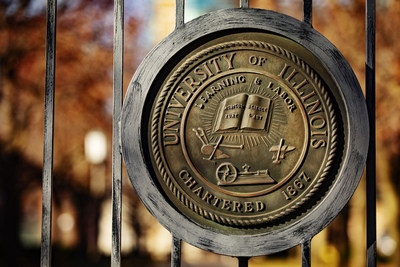 system emblem on sign