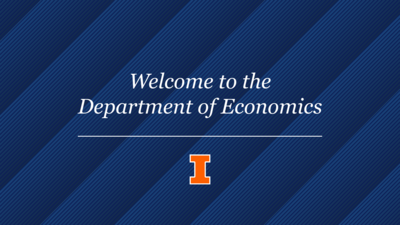 Welcome to the Department of Economics