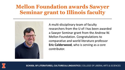 Mellon Foundation awards Sawyer Seminar grant to Illinois faculty