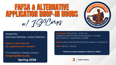 Drop-in hours information