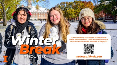 Winter Break Health and Wellbeing Resources Information