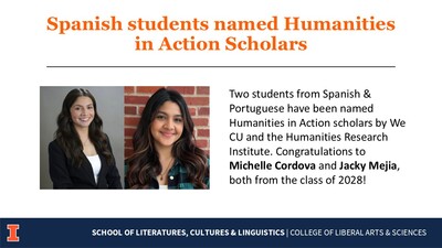 Spanish students named Humanities in Action Scholars