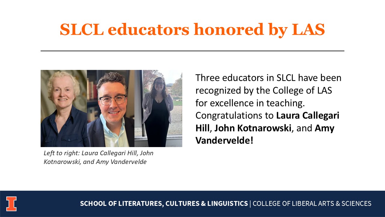 SLCL educators honored by LAS
