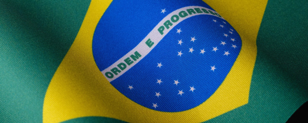 the flag of Brazil