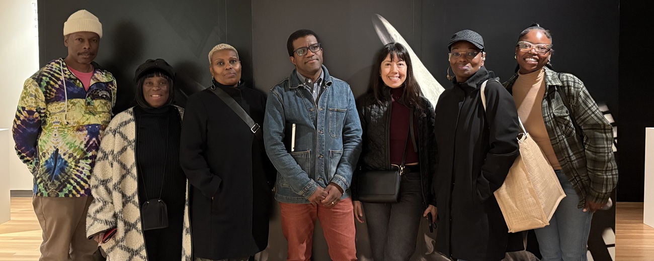 University of Illinois Chicago Odyssey students at a museum