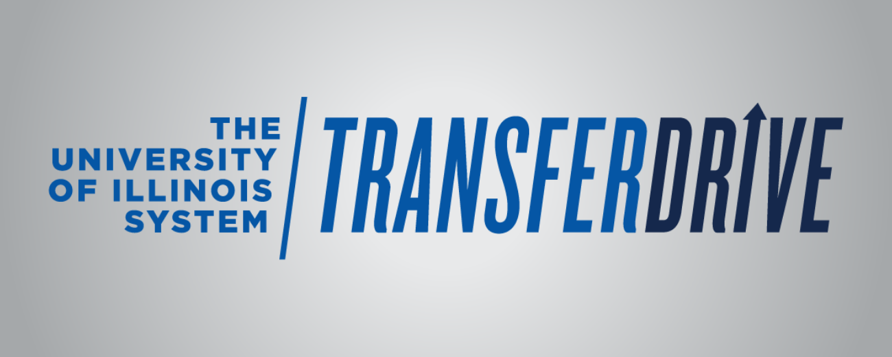 The University of Illinois System Transfer Drive logo