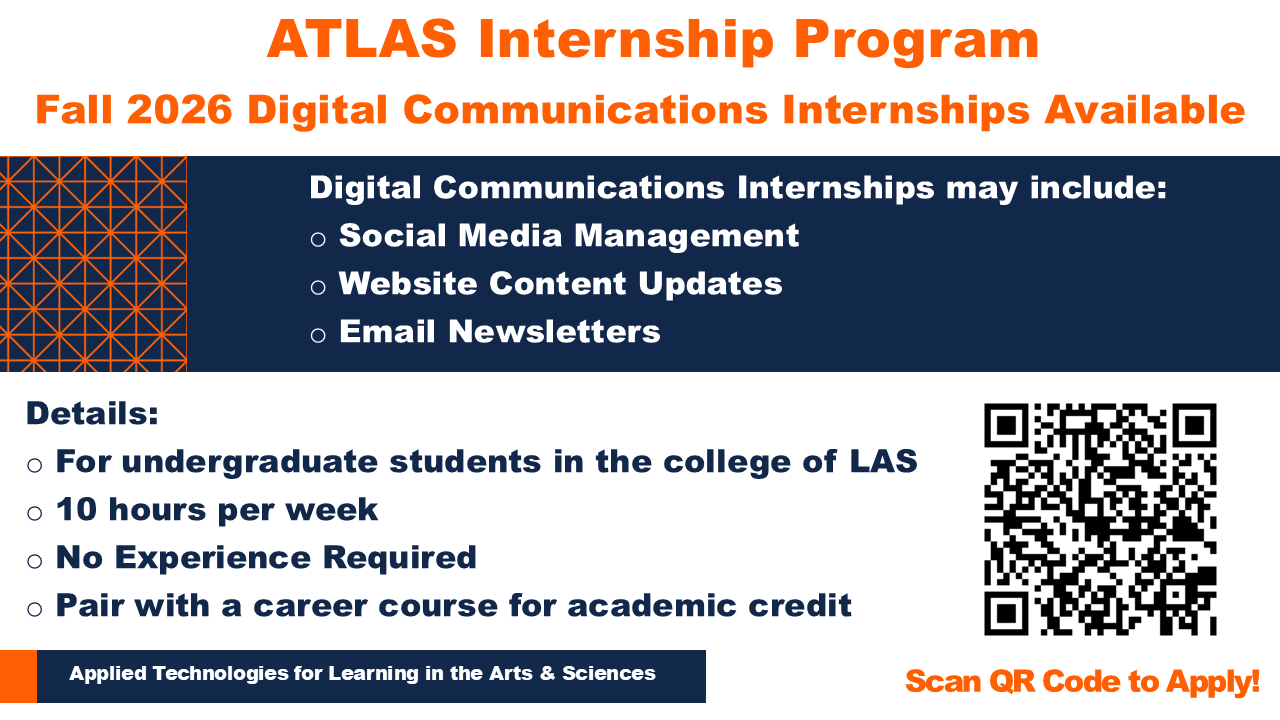 Fall 2026 Digital Communications Internships Available