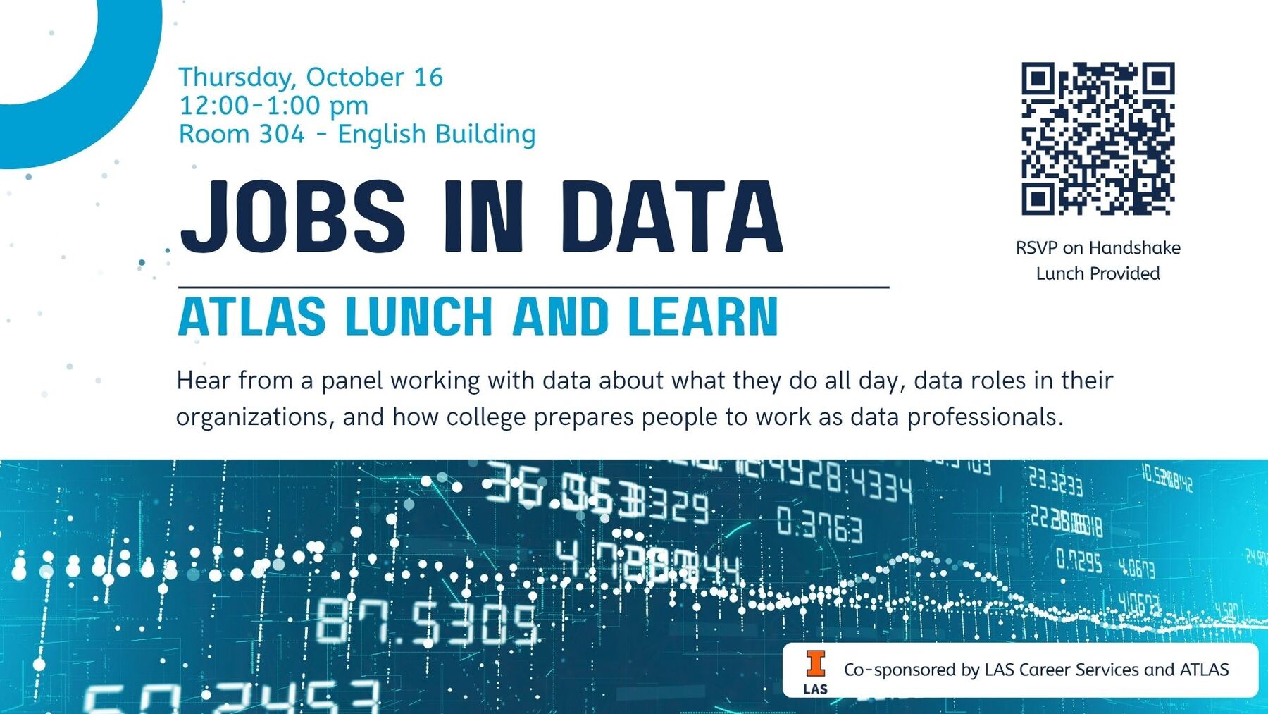 Jobs in Data: ATLAS Lunch and Learn