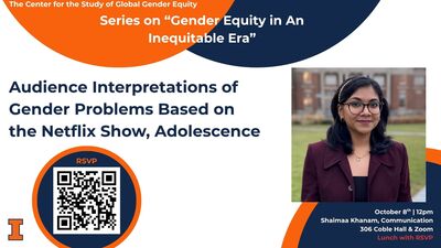 Audiences interpretations of gender problems based on the Netflix show, Adoleescence on Oct. 8 at 12pm