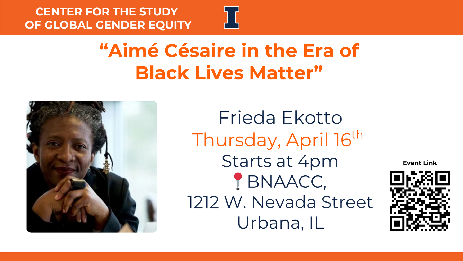 Frieda Ekotto April 16