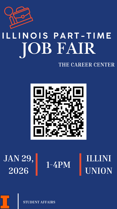 Illinois Part-Time Job Fair, January 29, 2026, 1 to 4pm