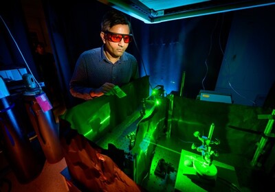 Chemistry professor Prashant Jain led a study that uses solar energy to power a key chemical reaction that drives many manufacturing industries.